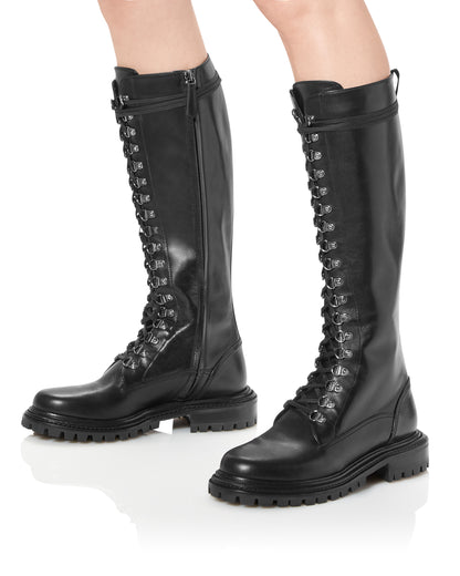 COMBAT BOOT FLAT BLACK