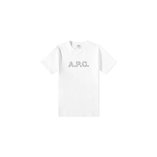 A.P.C. Logo X Liberty T-Shirt, Dragon White (Men)