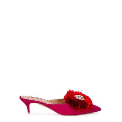 CRYSTAL LOTUS MULE 45 MAGENTA