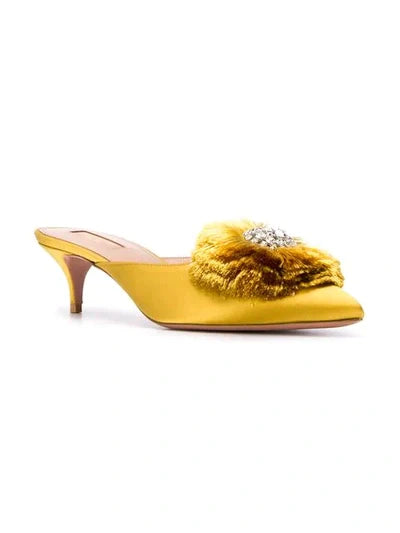 CRYSTAL LOTUS MULE 45 YELLOW