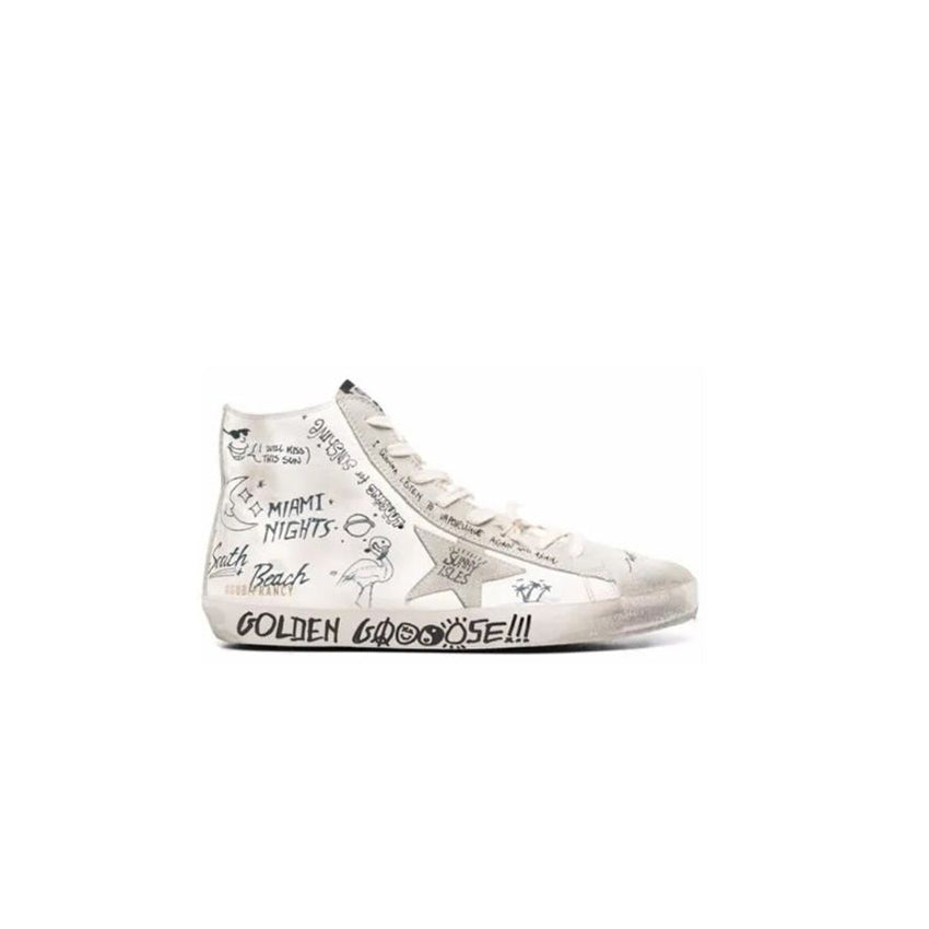 Golden Goose Deluxe Brand Francy Distressed Lace Sneaker