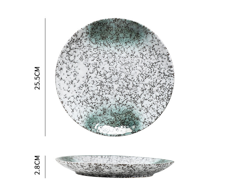 Galaxy Green Dinner Plate