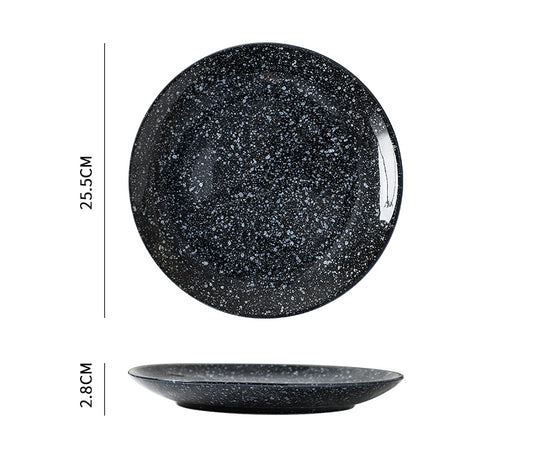 Galaxy Speckled Dinner Plate
