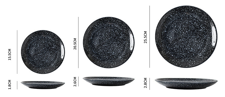 Galaxy Speckled Appetizer Plate