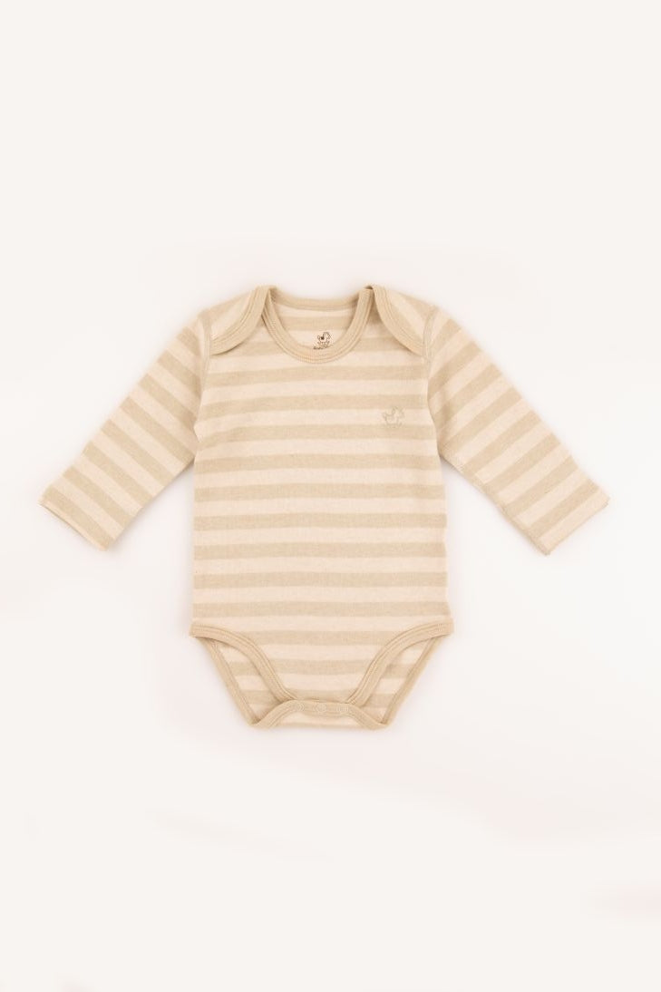 100% Organic Cotton Long Sleeve Bodysuit