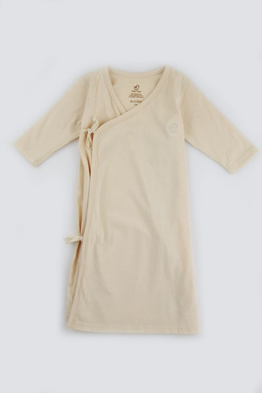 100% Organic Cotton Newborn Baby Long Sleeves Straps Monk Robe