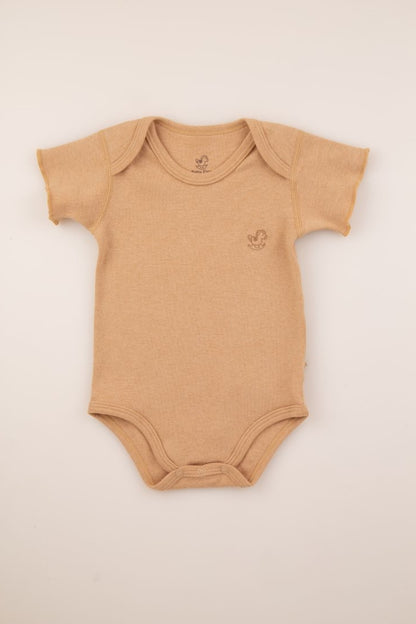 100% Organic Cotton Short Sleeve Bodysuit