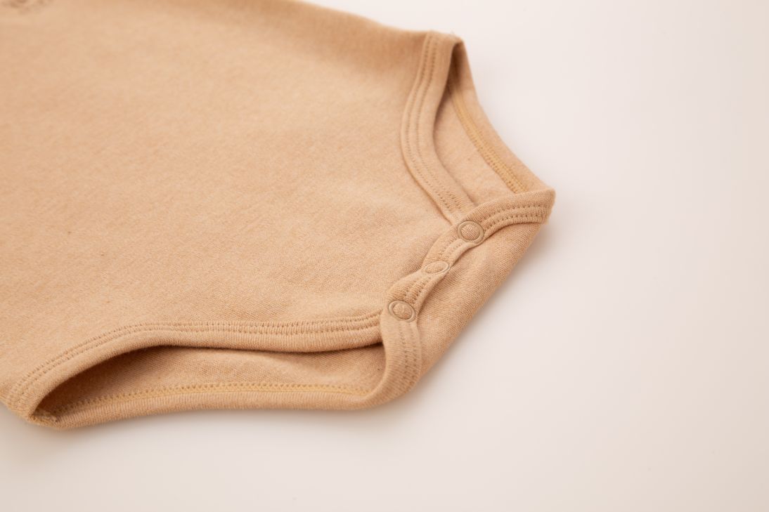 100% Organic Cotton Short Sleeve Bodysuit