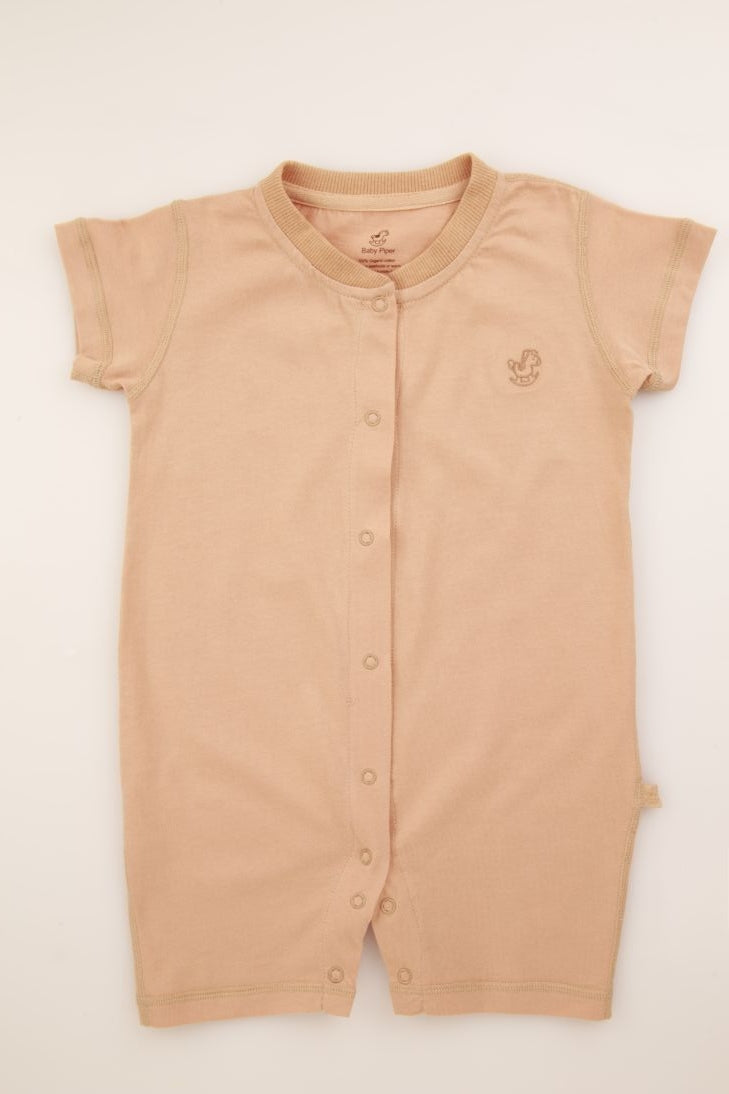 100% Organic Cotton Short Sleeve Bodysui