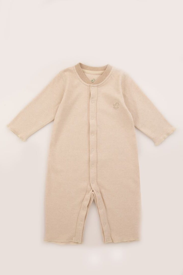 100% Organic Cotton Long Sleeve Bodysuit