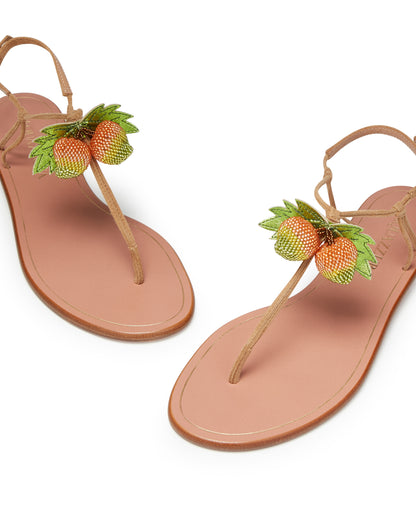 MANGUITO SANDAL FLAT SWEET HONEY