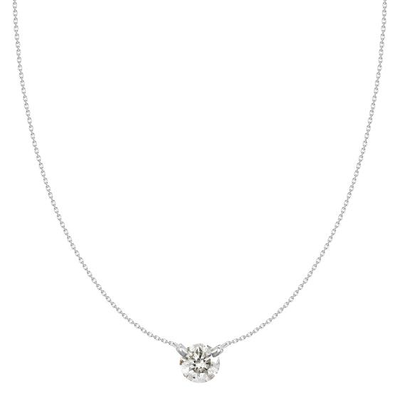N13261B (231569004) Classic Diamond Necklace WG - OH LA LA 