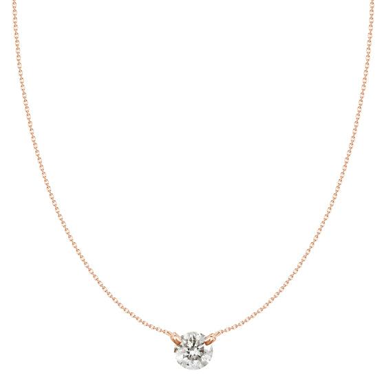 N13261B (232341005) Classic Diamond Necklace PG - OH LA LA 
