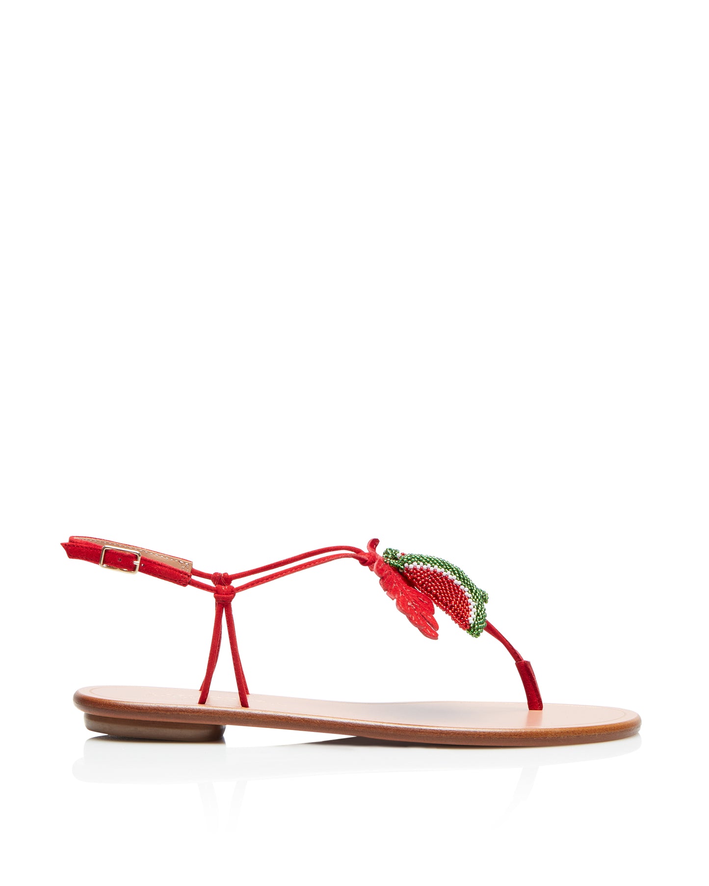 PATILLITA SANDAL FLAT LIPSTICK