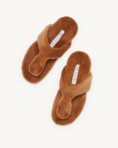 RELAX FLAT FOOTBED LIGHT BROWN