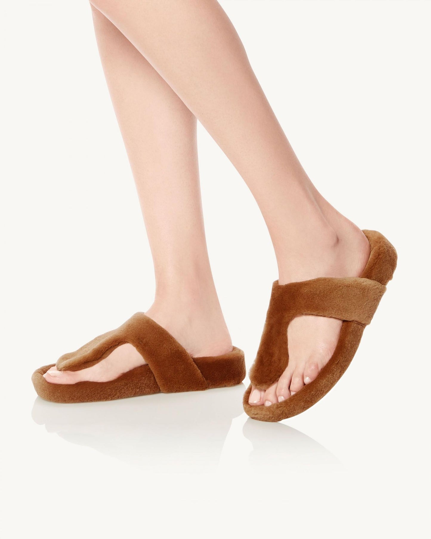 RELAX FLAT FOOTBED LIGHT BROWN