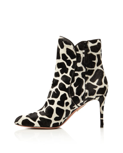 ROYA CAVALLINO BOOTIE 85 BLACK/ WHITE