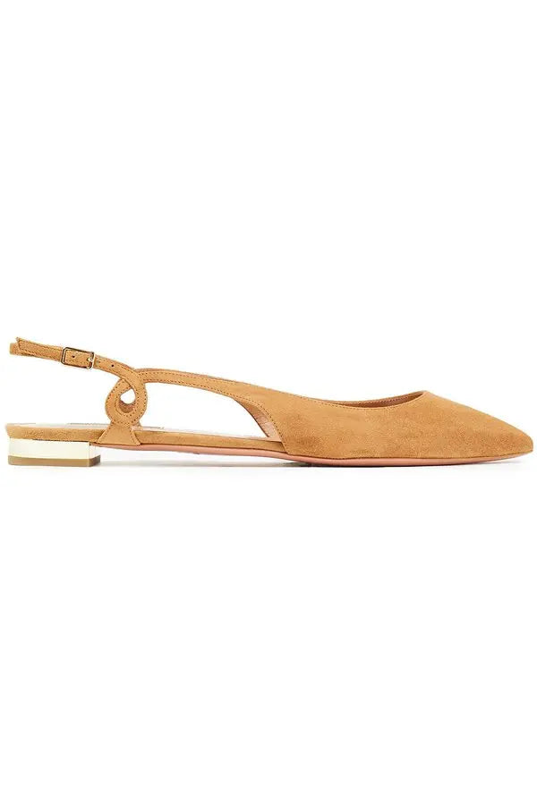 SERPENTINE SLING FLAT CAMEL