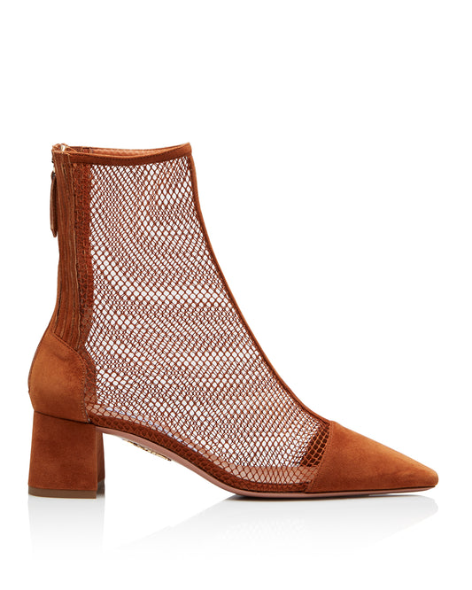 SAINT HONORE MESH BOOTIE 50 SUGAR ALMOND