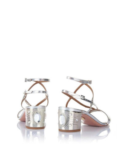 SUNSET SIREN SANDAL 50 - SILVER