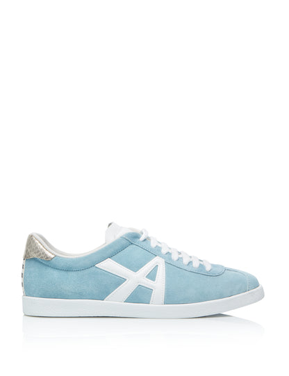 THE A SNEAKER SOFT BLUE/ WHITE/ SILVER