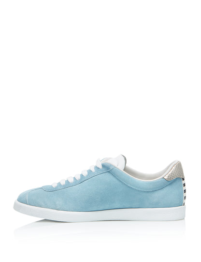 THE A SNEAKER SOFT BLUE/ WHITE/ SILVER