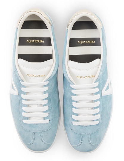 THE A SNEAKER SOFT BLUE/ WHITE/ SILVER