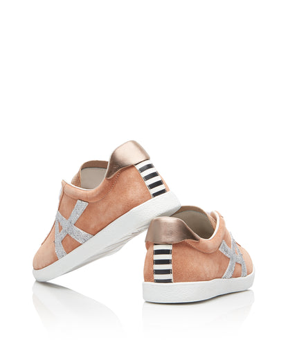 THE A SNEAKER SOUFFLE/ LIGHT COPPER/ SILVER