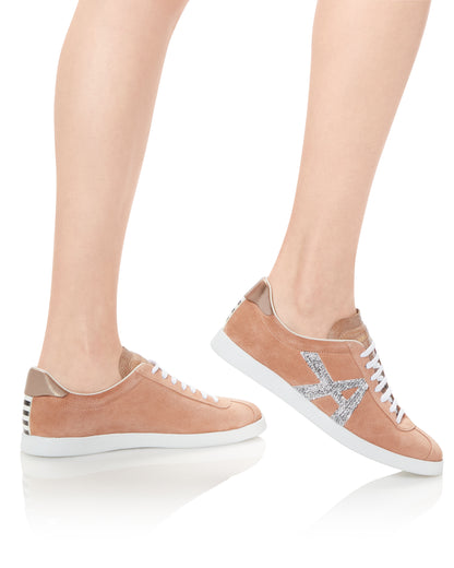 THE A SNEAKER SOUFFLE/ LIGHT COPPER/ SILVER