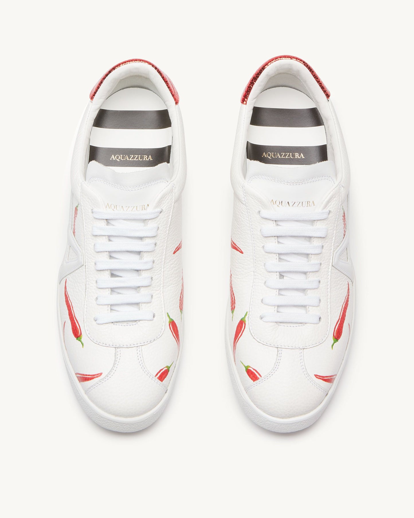 THE A CHILI SNEAKER WHITE/ RED