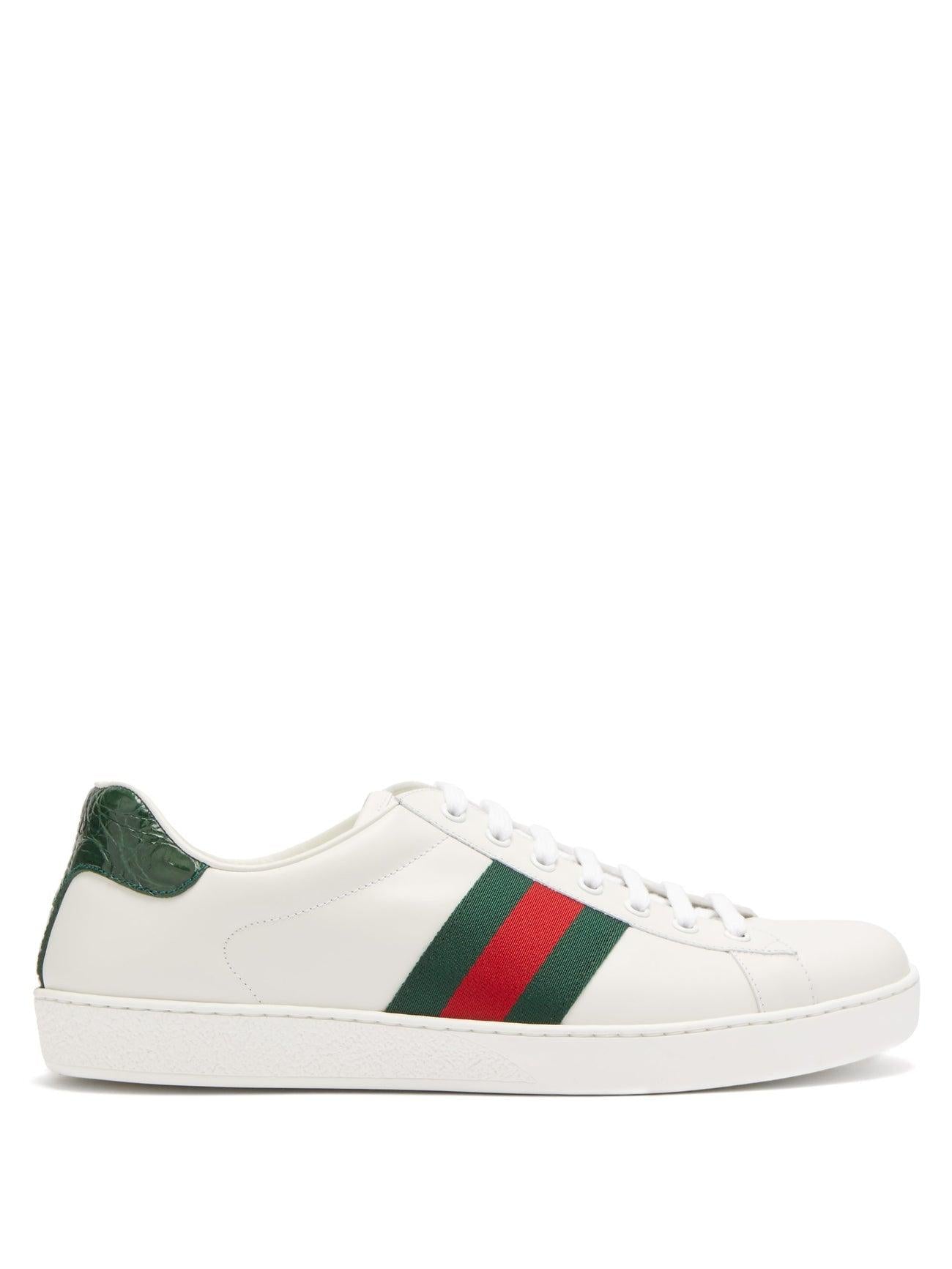 Gucci Ace leather trainers - OH LA LA 