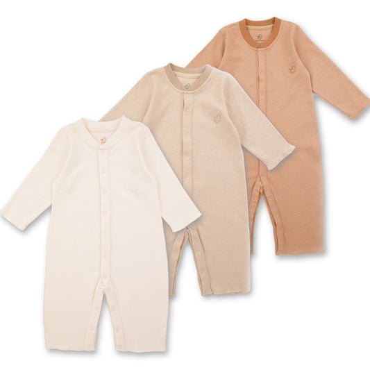 100% Organic Cotton Long Sleeve Bodysuit