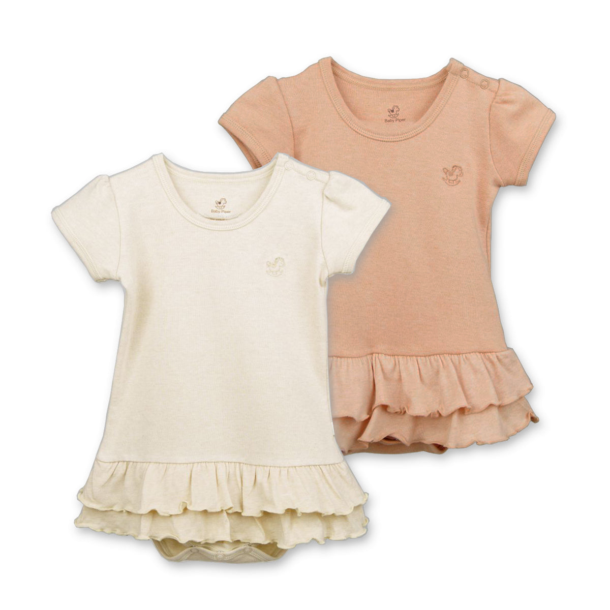 100% Organic Cotton Short Sleeve Bodysuit